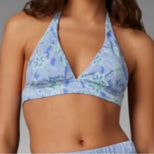 Adidas ISLAND CLUB ALLOVER PRINT BRALETTE size X-Large NWT